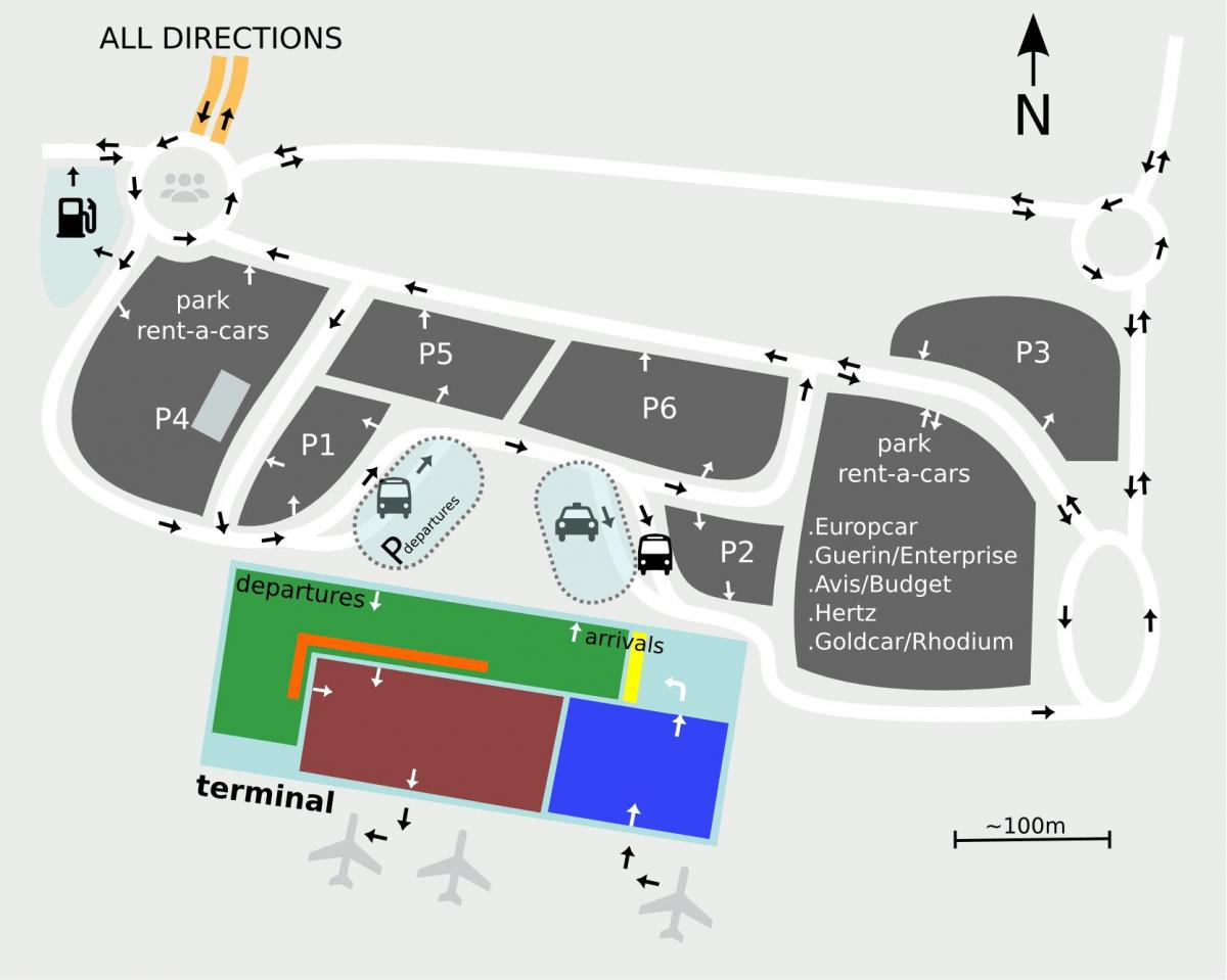 Sevilla havaalanı Haritayı göster