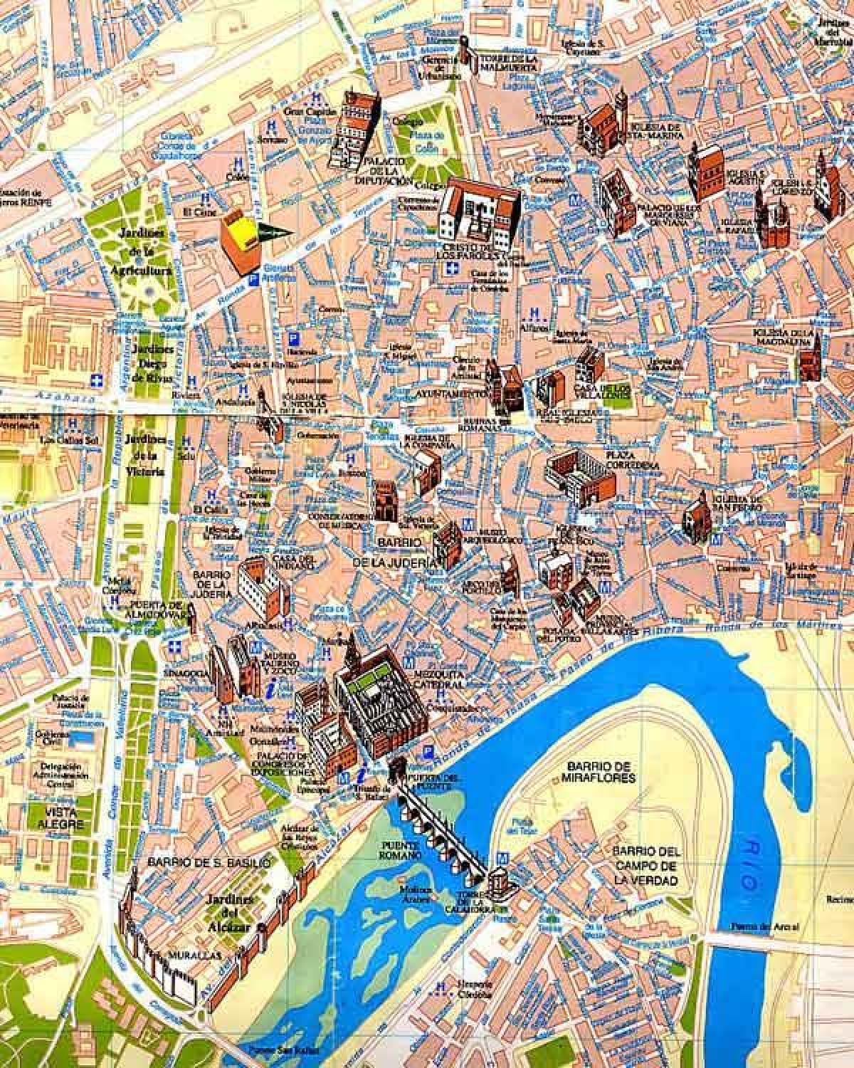 Sevilla harita yürüyüş turu 