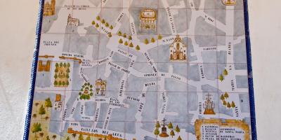Yahudi mahallesi haritası Seville